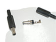 Coaxial DC Power Plugs, 2 Pack, 5mm OD x 2.5mm ID TekShack