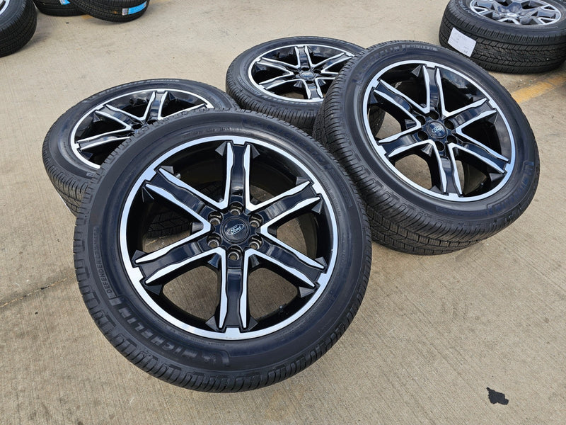 22" Ford F-150 Expedition PERFORMANCE OEM 10200 rims wheels MICHELIN Texas Truck Tire