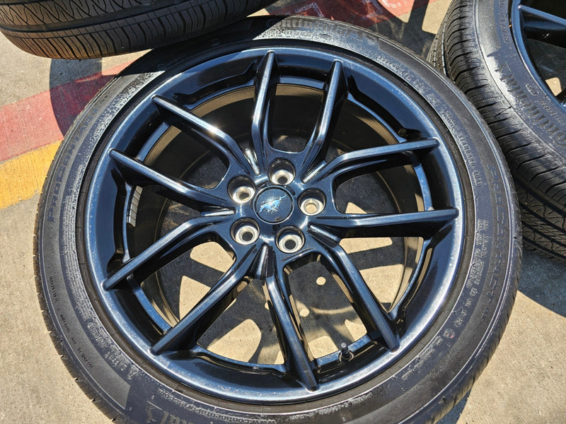 19" Ford Mustang GT Performance Track Pack OEM 10596 wheels rims 2024 2025 2026 Texas Truck Tire
