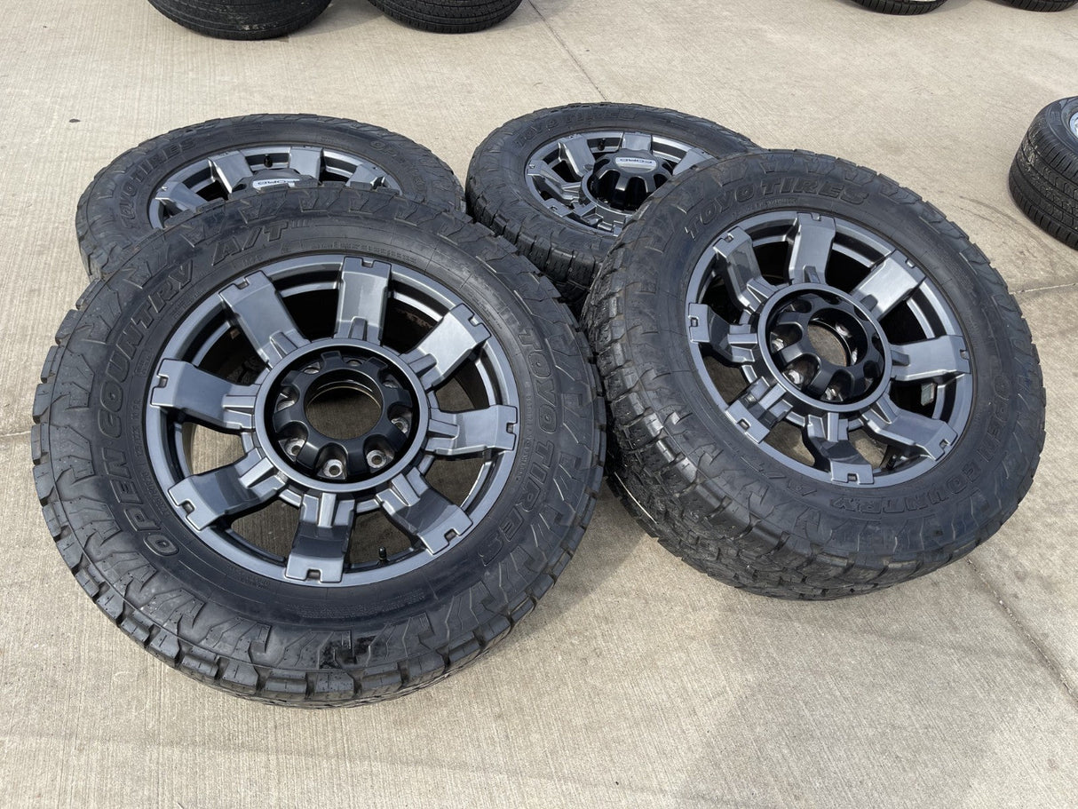 20" Ford F-250 F-350 OEM 10296 10485 Lariat wheels rims 2023 2024 2025 2026 TOYO Texas Truck Tire