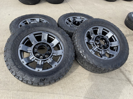 20" Ford F-250 F-350 OEM 10296 10485 Lariat wheels rims 2023 2024 2025 2026 TOYO Texas Truck Tire