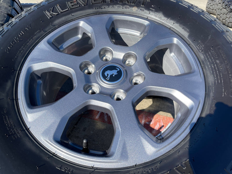 17" Ford Bronco Big Bend wheels rims 10384 OEM Ranger tires KENDA Texas Truck Tire