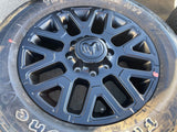 20" Dodge Ram 2500 3500 LARAMIE OEM 51649 wheels rims A/T2 2025 2026 Texas Truck Tire