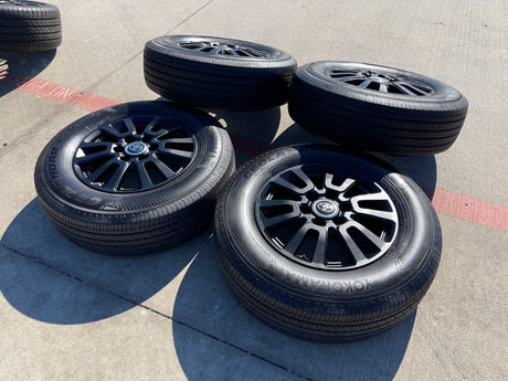 18" Toyota Land Cruiser OEM 95953 wheels rims Tundra Sequoia 2024 2025 2026 NEW Texas Truck Tire