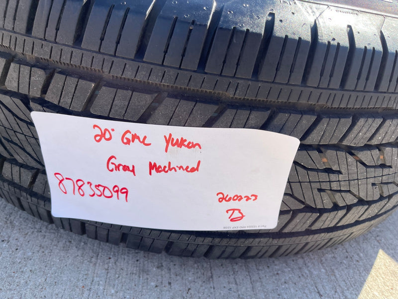 20" GMC Sierra Yukon Chevy Silverado OEM wheels rims 2024 2025 2026 CONTINENTAL Texas Truck Tire