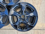 17" Jeep Wrangler Gladiator Rubicon OEM 9236 wheels rims 2021 2022 2023 2024 NEW Texas Truck Tire