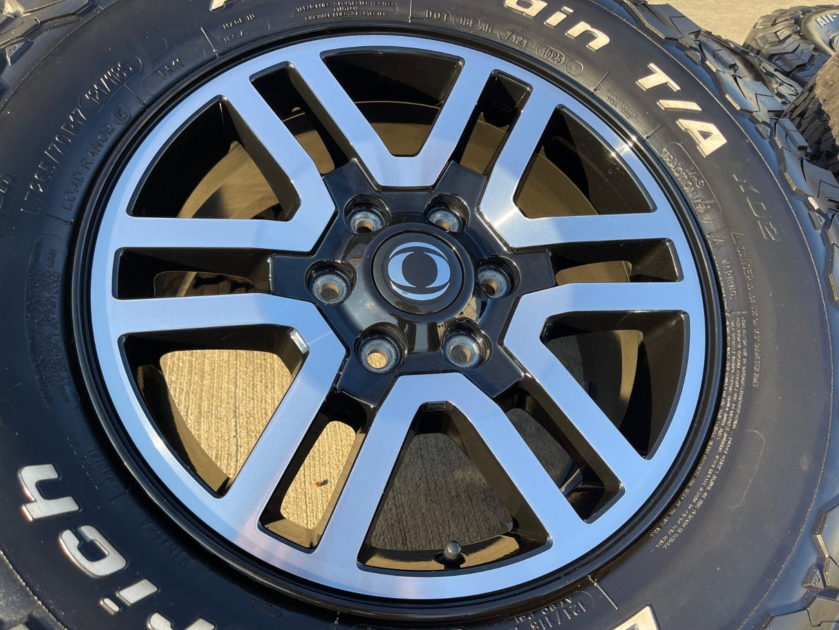 17" INEOS Grenadier OEM black wheels rims 8775 tires 2023 2024 2025 2026 NEW BFG Texas Truck Tire