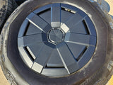 20" Tesla Cyber Truck OEM black wheels rims tires 2024 2025 Cybertruck NEW Texas Truck Tire