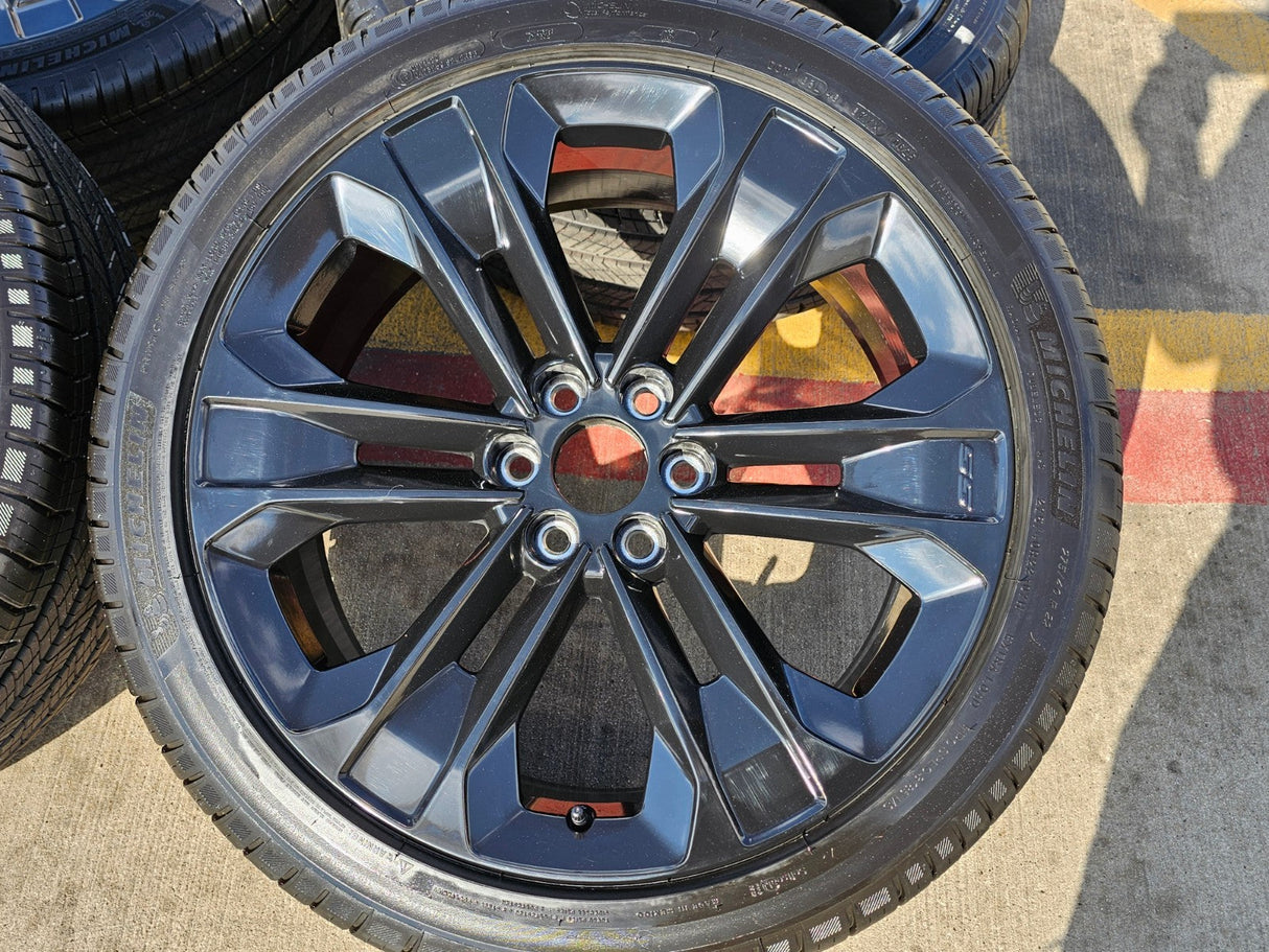 22" Chevy Blazer SS EV OEM wheels rims 2024 2025 2026 NEW MICHELIN Texas Truck Tire