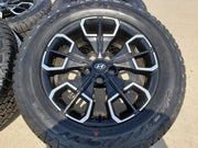 18" Hyundai Santa Cruz OEM wheels rims 95231 180411 Black 2024 2025 2026 A/T NEW Texas Truck Tire