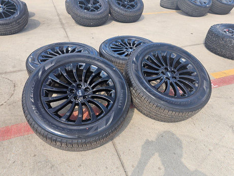 20" Lincoln Aviator Black Label OEM rims wheels 10189 Explorer 2024 2025 NEW Texas Truck Tire