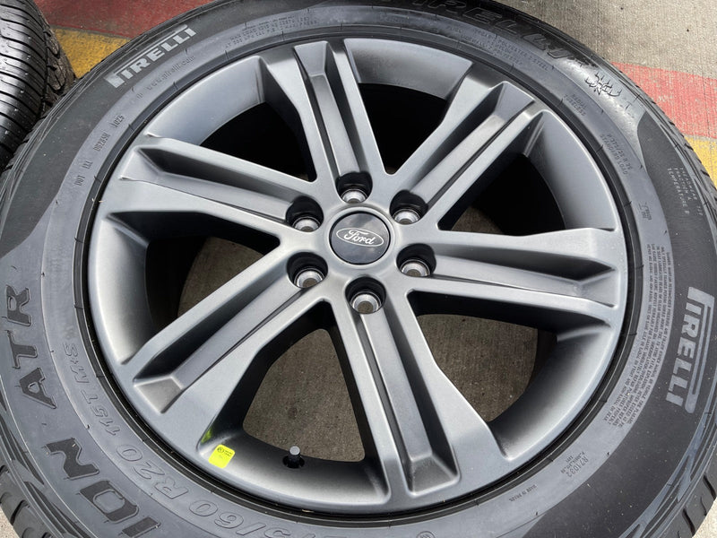 20" Ford F-150 FX-4 PLATINUM OEM rims wheels 10344 Expedition PIRELLI A/TR NEW Texas Truck Tire