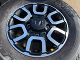 18" Ram 2500 3500 LARAMIE OEM wheels rims 2694 tires BRIDGESTONE A/T Texas Truck Tire