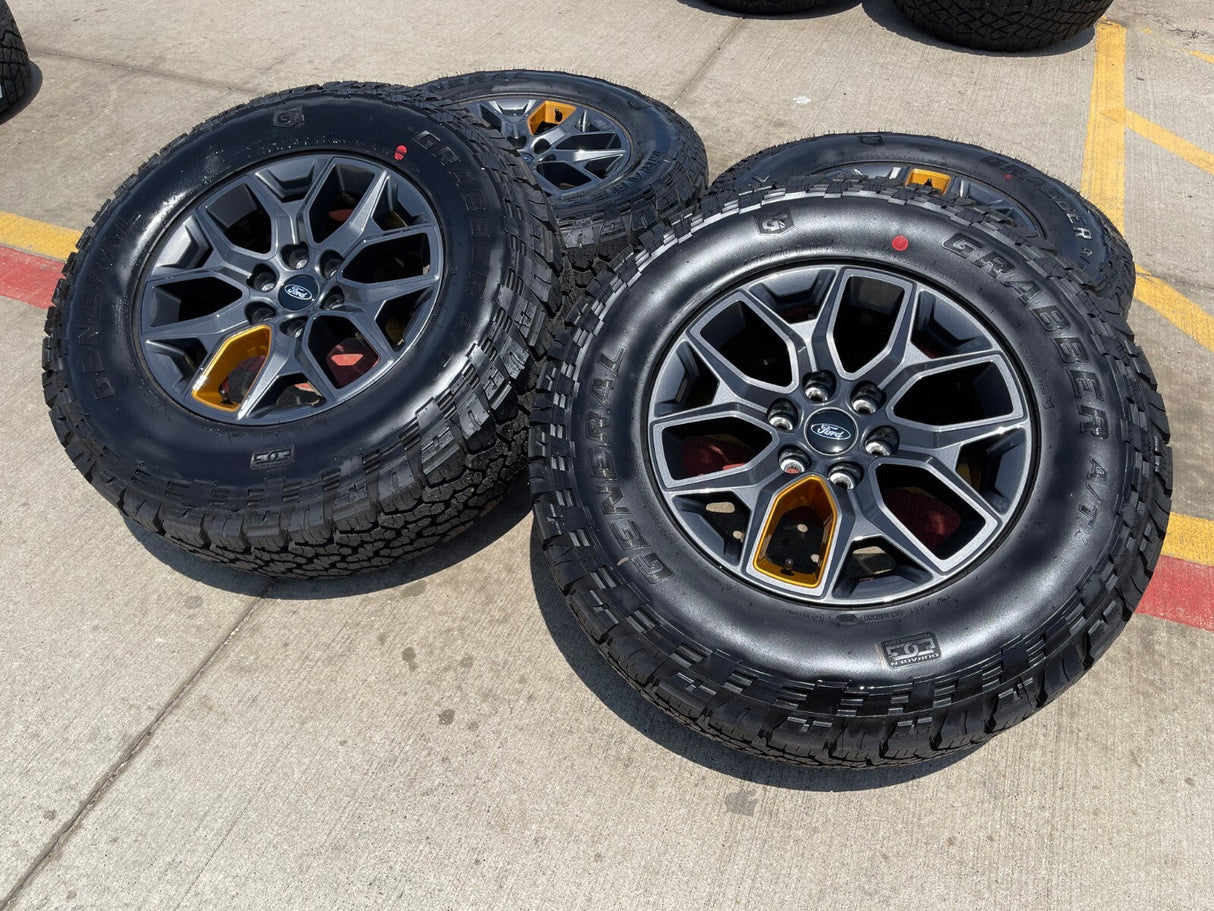 18" Ford Expedition F-150 TREMOR OEM rims wheels TIMBERLINE 2025 2026 2027 NEW Texas Truck Tire