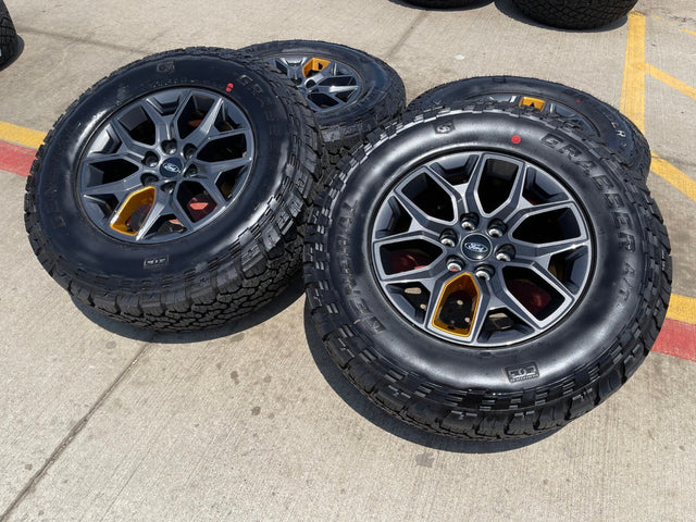 18" Ford Expedition F-150 TREMOR OEM rims wheels TIMBERLINE 2025 2026 2027 NEW Texas Truck Tire