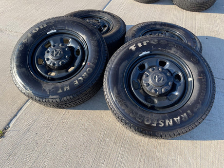 17" Ram 2500 3500 Laramie Power Wagon OEM 2497 wheels rims 2025 2026 NEW Texas Truck Tire