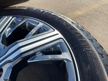 22" Toyota Tundra Sequoia OEM wheels rims 75282 Land Cruiser GX550 CAPSTONE Texas Truck Tire