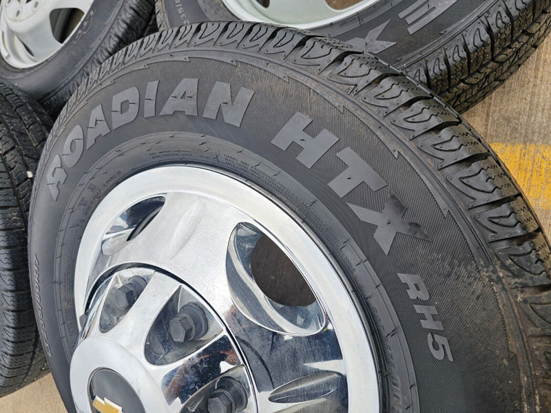 17" Chevy Silverado GMC Sierra 3500 Dually simulator rims wheels OEM 8094 NEW Texas Truck Tire