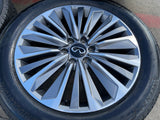 22" Infiniti QX80 QX56 Nissan Titan Armada OEM 94236 wheels rims 2025 2026 NEW Texas Truck Tire