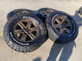 17" Ford F-150 BRONZE Tremor OEM 10339 rims wheels tires BFG KO2 A/T NEW Texas Truck Tire