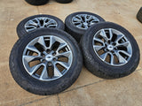 20" Chevy Silverado 1500 Tahoe Suburban OEM 5915 5916 wheels rims DUELER A/T Texas Truck Tire