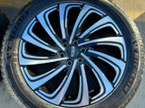 22" Lincoln Navigator OEM 10666 rims wheels BLACK LABEL 2025 2026 MICHELIN NEW Texas Truck Tire