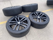 19" VW Passat Golf GTI Jetta OEM 70002 Salvador black wheels rims Texas Truck Tire