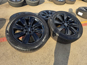 22" Lincoln Navigator OEM rims wheels Black Label 95384 10496 tires PIRELLI NEW Texas Truck Tire