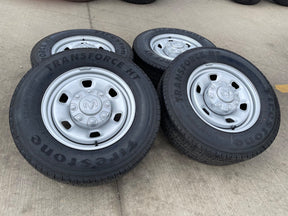 17" Ram 2500 3500 Laramie Power Wagon OEM 2497 wheels rims 2024 2025 2026 NEW Texas Truck Tire