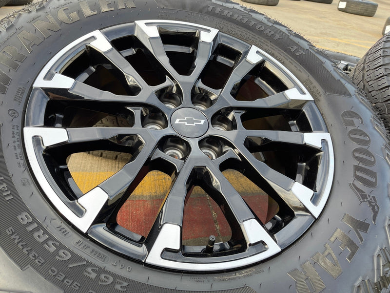 18" Chevy Traverse Blazer Z71 GMC Acadia OEM 14154 wheels rims 2025 2026 Texas Truck Tire