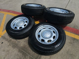 17" Ford F-150 OEM rims wheels 3857 tires steel 2023 2024 2025 2026 MICHELIN NEW Texas Truck Tire
