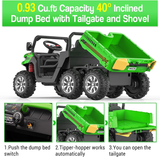 Electric UTV Toy for Children - Remote Control Ride-on Dump Truck