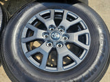 17" Toyota 4Runner Tacoma TRD OEM 94254 10637 wheels rims 2024 2025 2026 NEW Texas Truck Tire