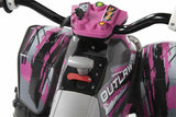 Peg Perego Polaris Kids' ATV Quad Car Motor Toy - Pink for Girls
