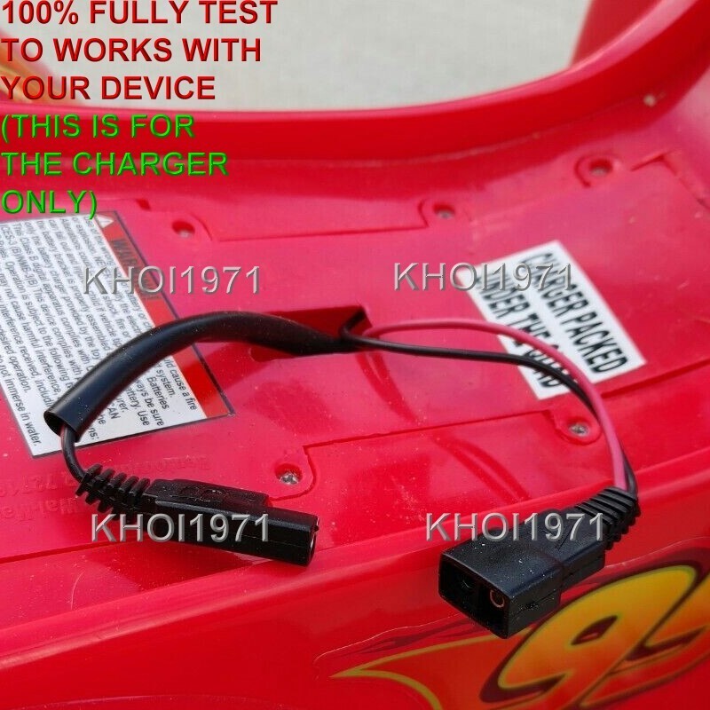 AC Wall Charger Adapter for Disney Pixar Cars 3 Lightning McQueen 95 Ride-On Toy