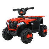 Electric ATV Ride-On Car with MP3 Player and LED Lights - 6V Battery Powered, 4-Wheeled Beach Cruiser