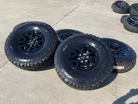 17" Ford F-150 Raptor Bronco OEM rims wheels BFG 10461 tires 2025 2026 BFG NEW Texas Truck Tire