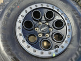 17" Ford F-150 Raptor OEM BEADLOCK 10612 rims wheels BFG KO2 37" NEW Texas Truck Tire