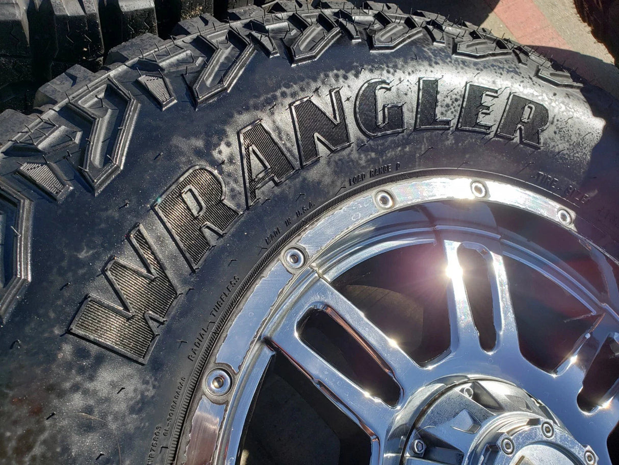 18x9 GEAR 737 wheels rims tires Ford F-150 Chevy RAM 1500 Tacoma 6x139 6x135 Texas Truck Tire