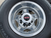 17" Chevy Silverado GMC Sierra 3500 Dually rims wheels OEM 5519 5520 MICHELIN Texas Truck Tire