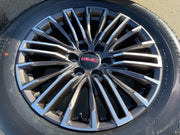 20" GMC Sierra Yukon Chevy Silverado OEM wheels rims 2024 2025 2026 NEW Texas Truck Tire