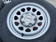 17" Chevy Silverado OEM wheels rims Tahoe Colorado 8130 GMC Canyon 2024 2025 NEW Texas Truck Tire
