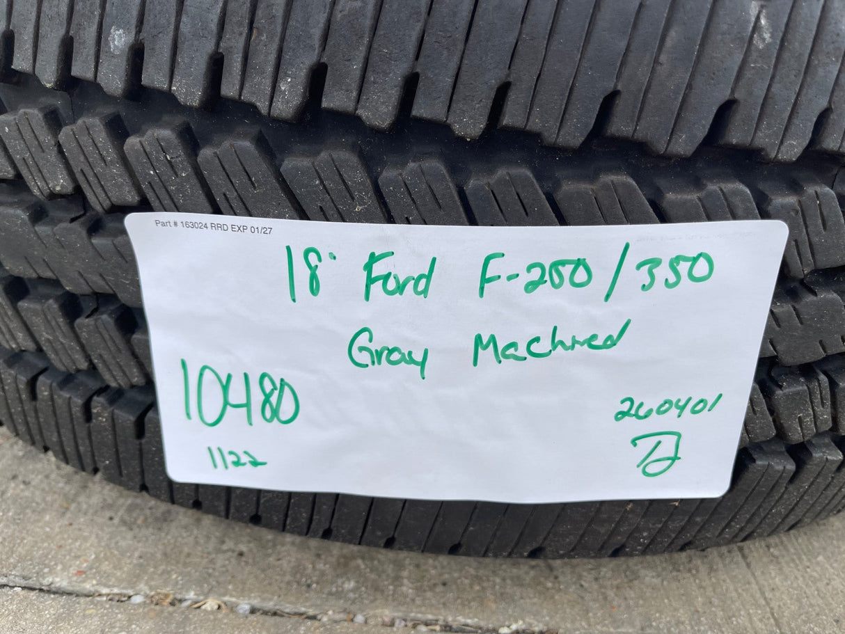 18" Ford F-250 F-350 Lariat FX-4 OEM wheels 10480 10298 tires NICE Texas Truck Tire