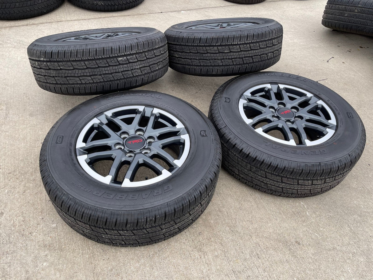 18" Toyota Tacoma LIMITED OEM wheels rims 10641 4Runner 2024 2025 2026 NEW Texas Truck Tire