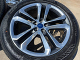 20" Ford Edge OEM 10047 rims wheels Escape Maverick Lincoln Continental MKX MKC Texas Truck Tire