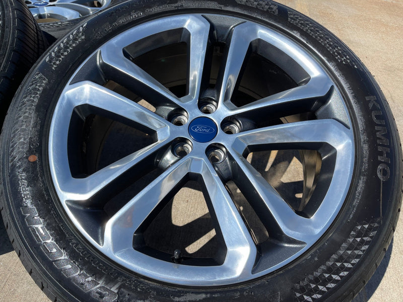 20" Ford Edge OEM 10047 rims wheels Escape Maverick Lincoln Continental MKX MKC Texas Truck Tire