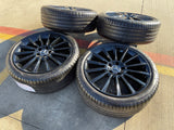 19" Mercedes AMG C E S Class OEM 85450 85451 wheels rims tires PIRELLI Texas Truck Tire