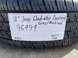 18" Jeep Gladiator Overland OEM wheels rims Wrangler 9241 96494 tires Texas Truck Tire