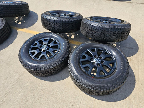 17" Toyota Tacoma 4Runner TRD OEM 10637 94254 wheels rims 2025 2026 NEW BFG Texas Truck Tire