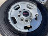 17" Chevy Silverado GMC Sierra 2500 3500 OEM 8095 wheels COOPER H/T3 Texas Truck Tire